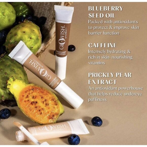 GloWish 02 By HUDA BEAUTY Bright Light Sheer Concealer 02 Fair Light 0.35oz - Picture 11 of 12